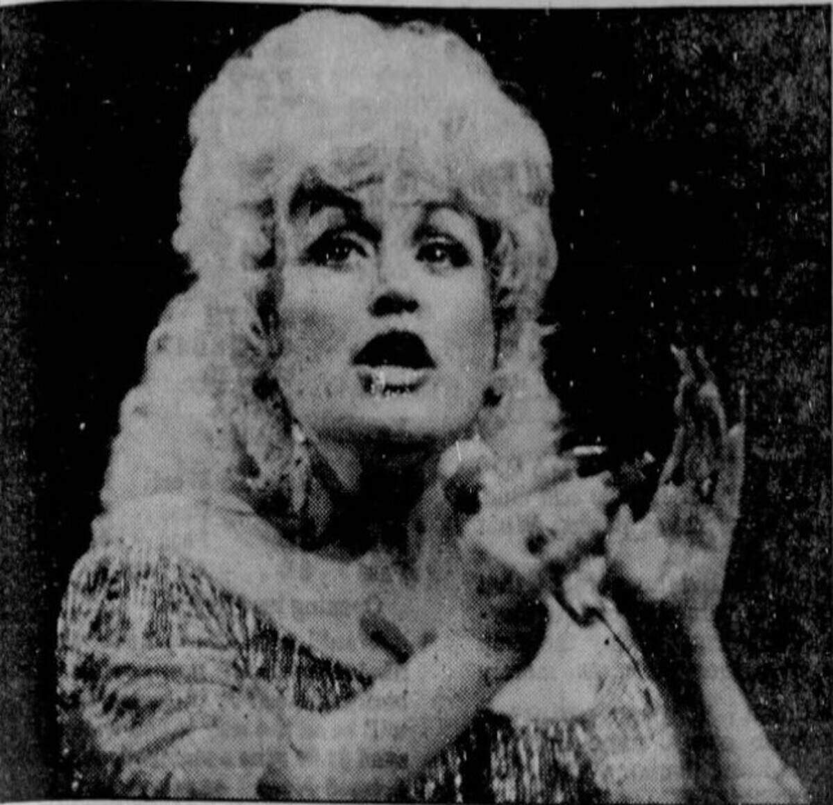 Dolly Parton performs at Selland Arena in Fresno, CA, on Jan. 20, 1985.
